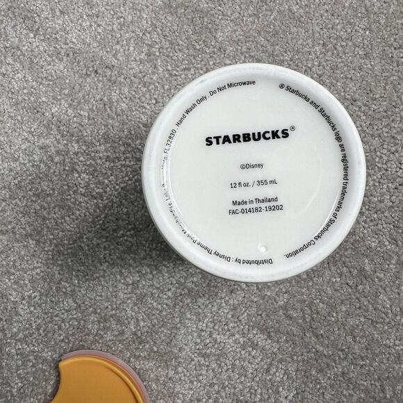 Disney Parks Starbucks Animal Kingdom Ceramic Travel Tumbler 12 oz Mug - Picture 8 of 8